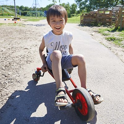 Winther Liegedreirad „Mini Fun Racer“ Ansicht 2