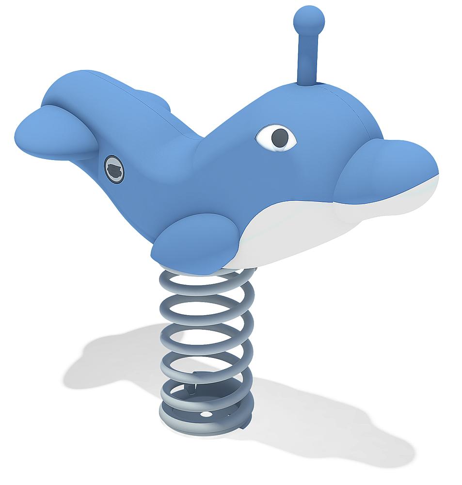 Federwippe Delfin, eibe