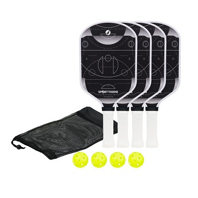 Sport-Thieme Pickleball-Set „Carbon Champ“, Sport-Thieme