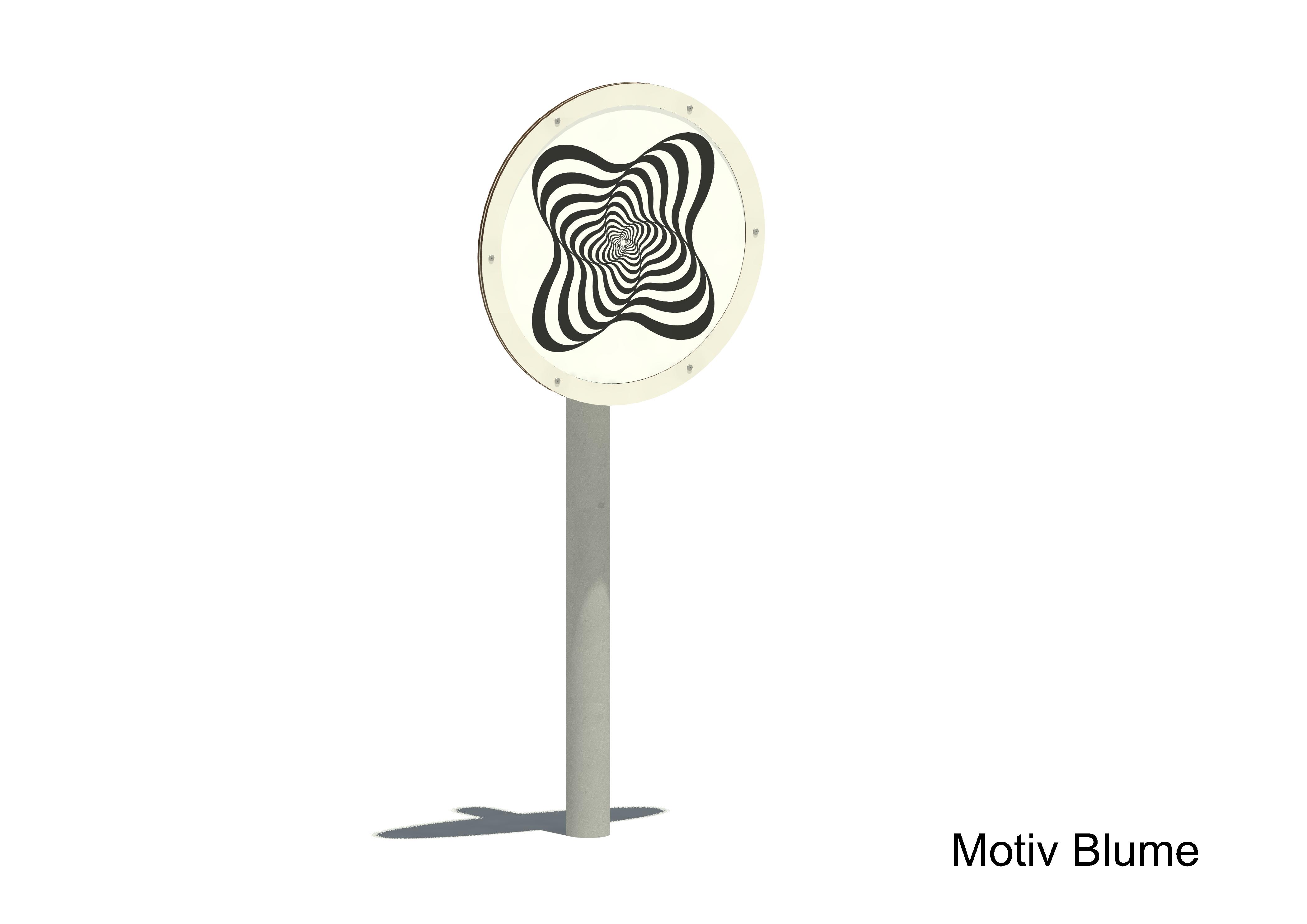 Rotierende Optikscheibe 18100, Motiv Blume, Maier Spielplatzgeräte