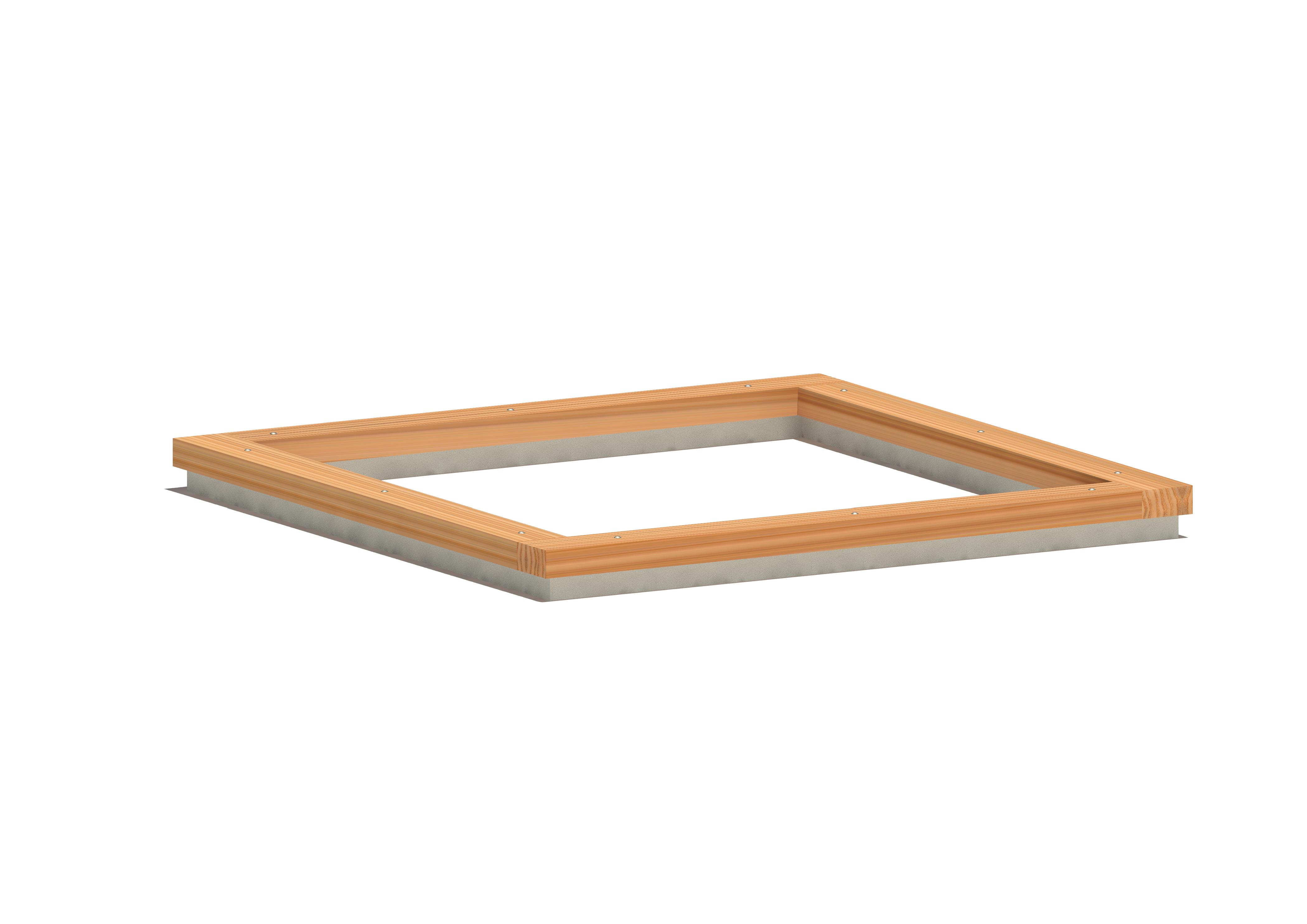 Sandkasten 070, 300 x 300 cm, 1-lagig