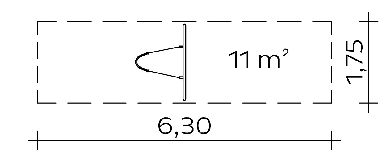 Minischaukel (1,40) Ansicht 3