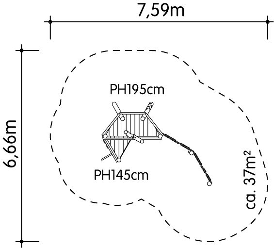 Kletterkombination Engen Ansicht 5
