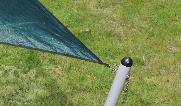 Sonnenschutz Dreieckig 5x5x5 Atlantis Ansicht 4