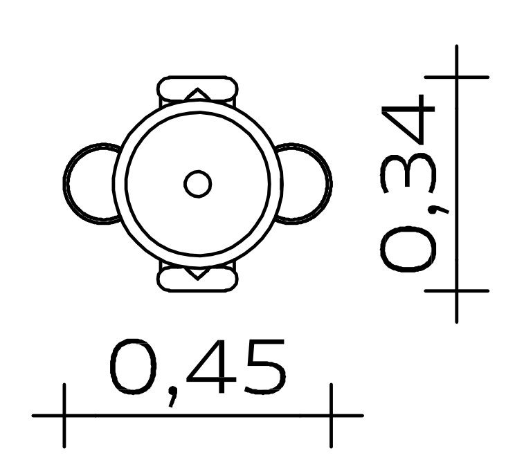 Wassermühle mit Trichter Ansicht 3