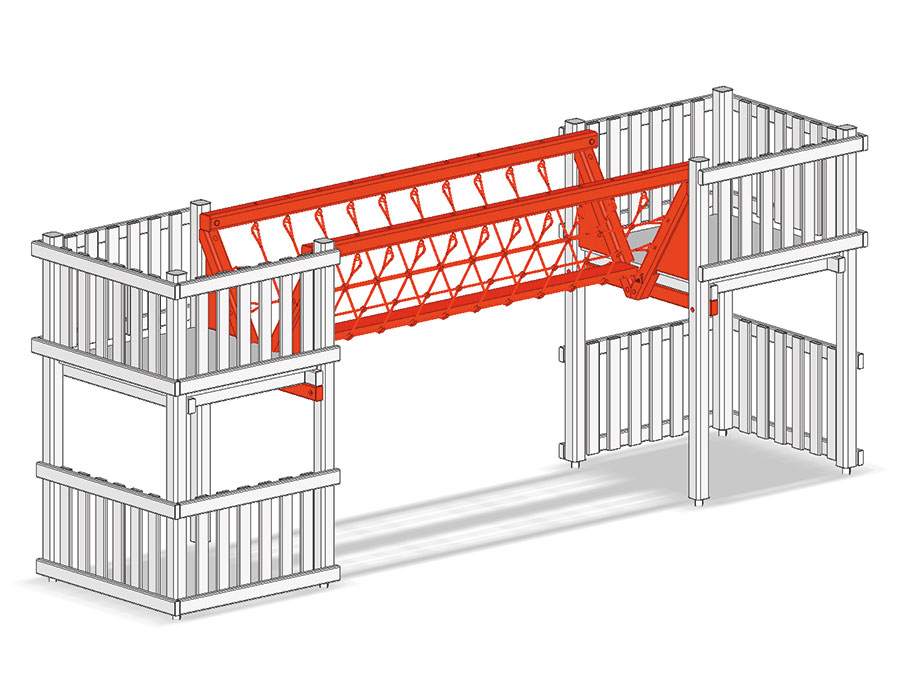 Netzbrücke, Bürli
